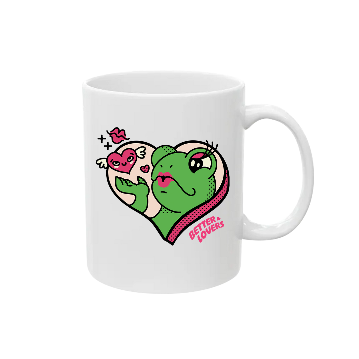 Set of Love Frogs Mugs