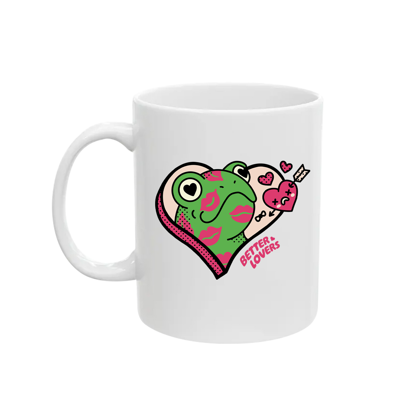 Set of Love Frogs Mugs
